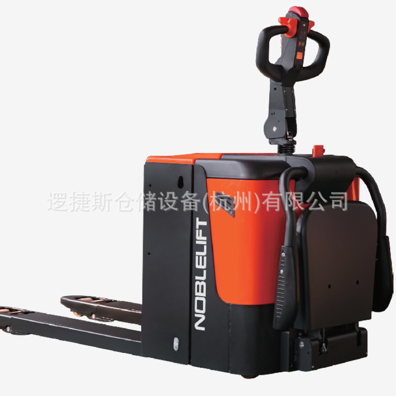 诺力叉车2吨电动站驾式液压装卸车地牛经济款搬运车