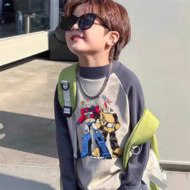 2025年秋冬季儿童德绒长袖T宝宝打底衫男女童半高领内搭保暖上衣