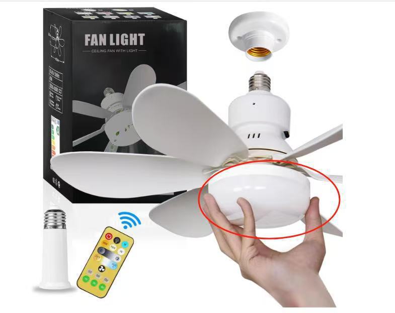 新型ホールのネジ口の見えない扇風機の台所の寝室のledのシャンデリアの扇風機の小型の静音の扇風機の明かり|undefined