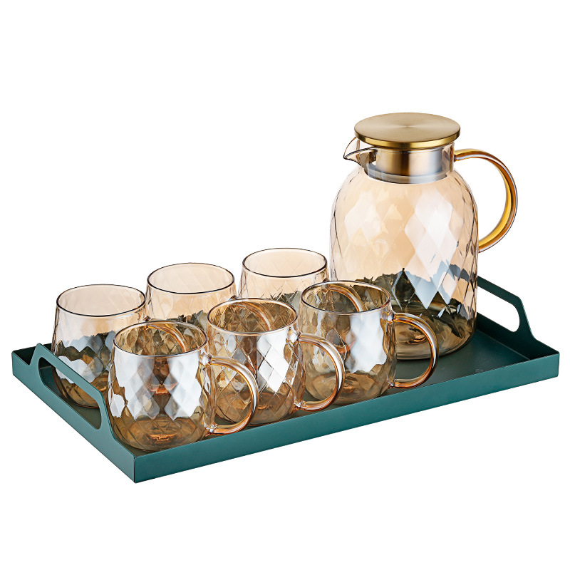 Glass explosion-proof capacious tea for home use for living room