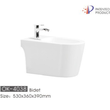 Lavadora para mujeres de piso (OK - 4038) Europa fácil de limpiar, limpieza corporal femenina, estilo europeo.