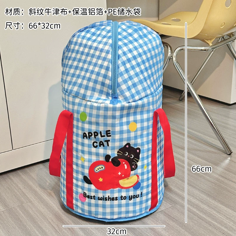 Foldable Handheld Thermos, Portable Home Use, Keeps Constant Temperature, Compact