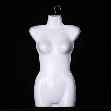 道具服装店胸片架女士女装展示泳衣片悬挂汉服模特睡衣半身内衣架