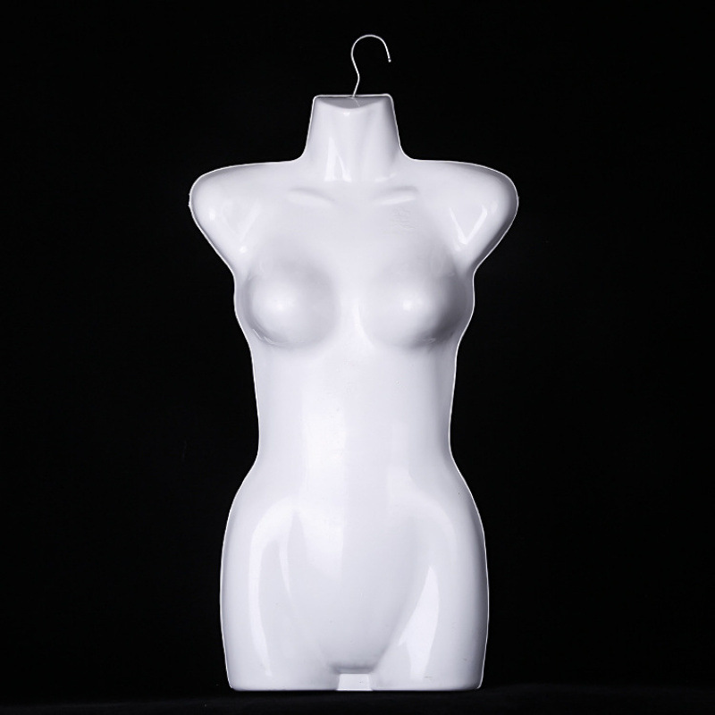 道具服装店胸片架女士女装展示泳衣片悬挂汉服模特睡衣半身内衣架