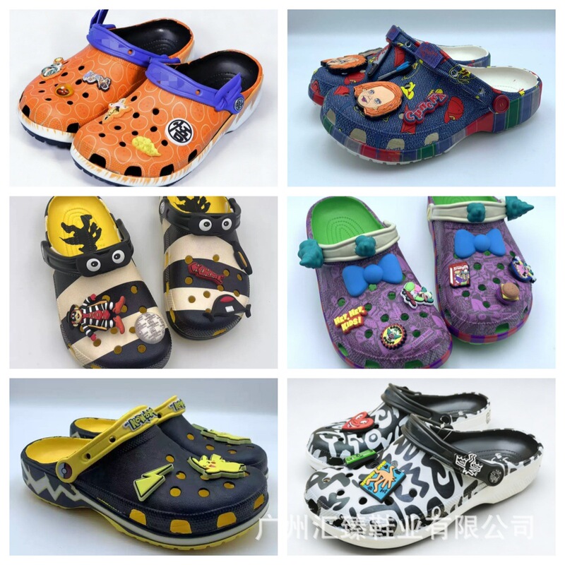 2025 New Model Game Collaboration Adult Version Unisex Clogs Eva Beach Shoes Comfortable Breathable Slip-On Sandals 2025 New Model Game Collaboration Adult Version Unisex Clogs Eva Beach Shoes Comfortable Breathable Slip-On Sandals
