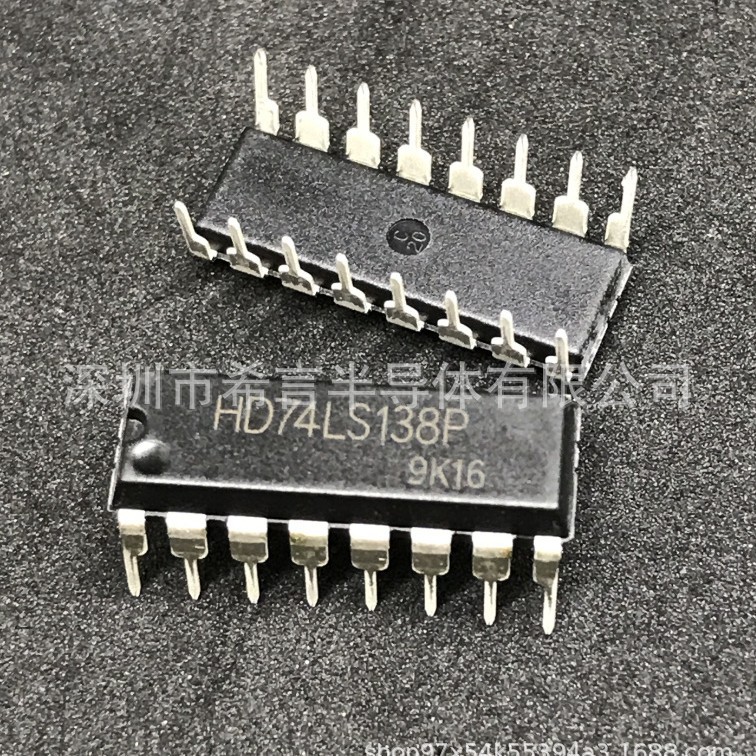 原装全新 SN74LS138N 译码器 复工器 HD74LS138P 74LS138 DIP-16