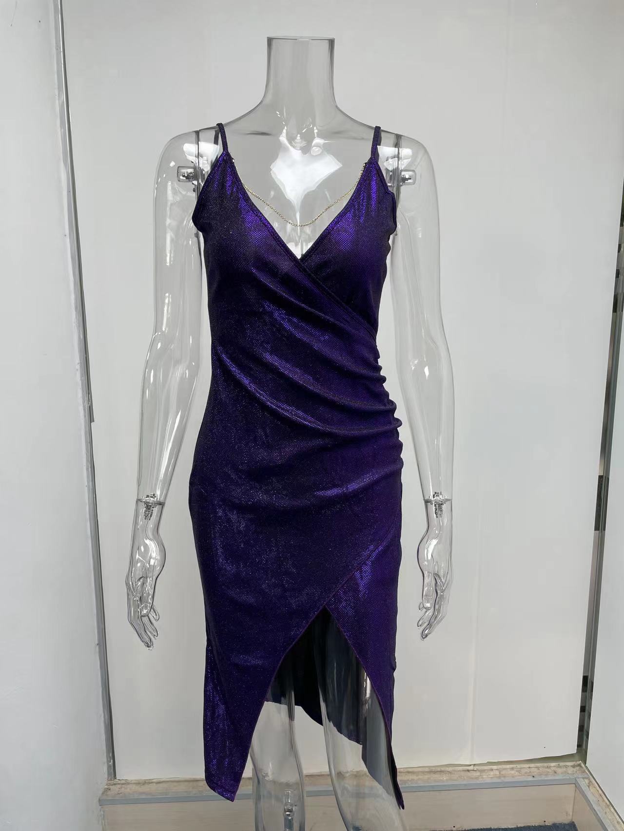 140g Weight Midi Dress Dress Length Type Sleeveless Sleeve Length Pencil Skirt Dresses Type Spandex, Polyester Fabric Type High Waist Waist Line Daily Occasion V Neck Neckline Skinny Fit Type Solid Color Pattern Summer Season Women'S Gender Patchwork Design Fashion Style Wholesale Women'S Fashion Patchwork Solid Color Daily V Neck Sleeveless Pencil Skirt 26