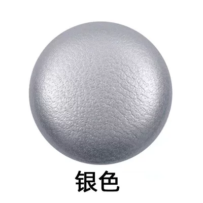 Car roof lining Cross-Border Leather Decorative Clips Are Suitable - 10pcs-send-installation-tools-silver