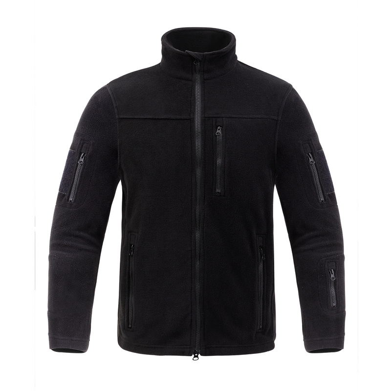 in stock TAD Outdoor Sports Tactical Fleece Coat Autumn and Winter Men's Vertical Collar Fleece Coat Warm Mountaineering Jacket