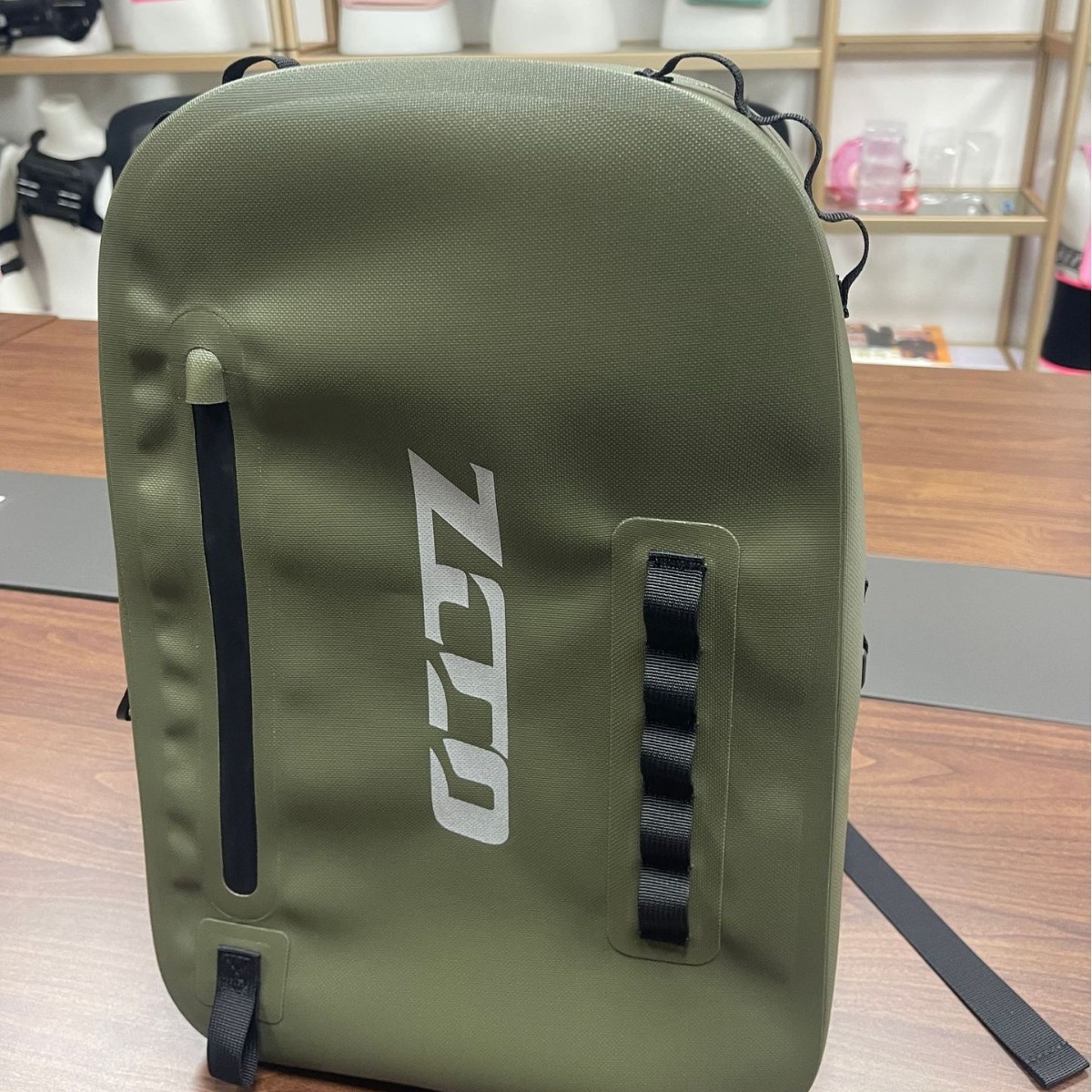 Cross-Border Outdoor Sports Tpu Ergonomic Waterproof Backpack, Sturdy and Durable, Airtight Zipper, Waterproof Mountaineering Bag