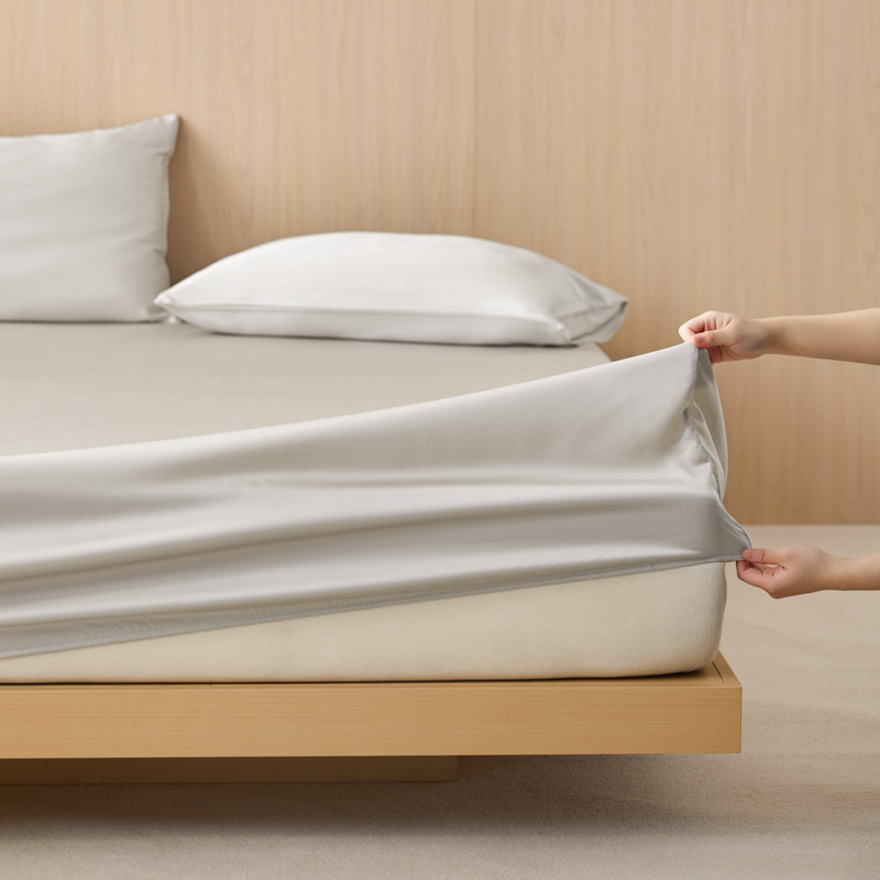 Colcha de cama Tensi de una sola pieza, funda de cama de verano 60S, funda protectora de colchón fresco, cama doble individual, todo incluido, juego de cama sucia