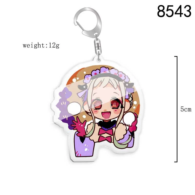 Acrylic Keychain (Dibin) Huazi Jun версия аниме Чиби подвеска, индивидуальные цветовые коды