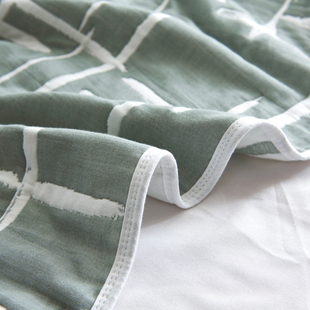 60-Count Six-Layer Gauze Towel Quilt Pure Cotton Single Double Nap Quilt Summer Cool Quilt Kidsren's Baby Nap Blanket Blanket