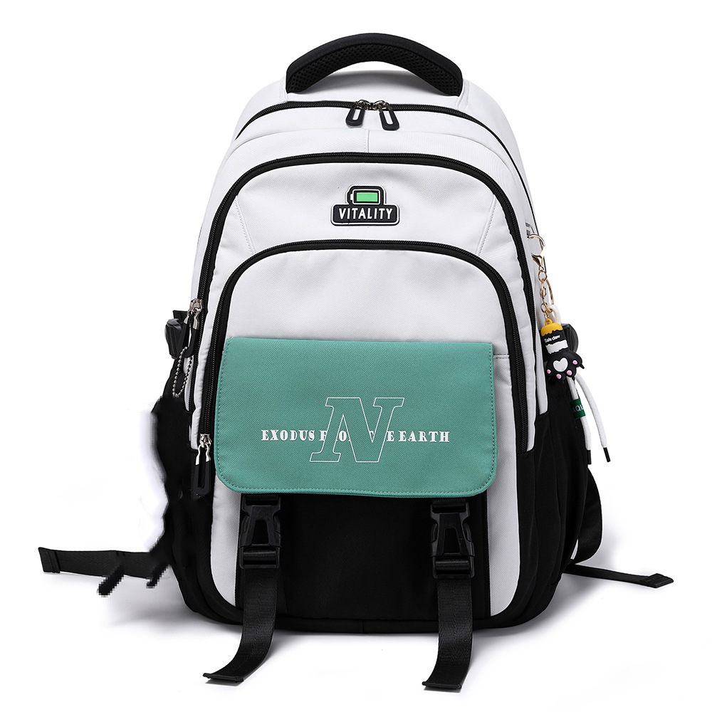 Mochila Jiang Lida de alta calidad para estudiantes de secundaria, estilo moderno, para chicas universitarias, simple, de gran capacidad, venta al por mayor