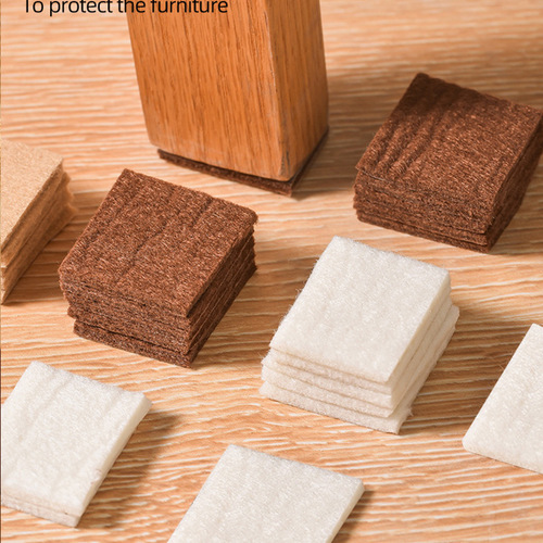 Cuttable and pastable silent anti-slip furniture foot protection pads anti-wear table foot pads to protect floor furniture table and chair pads