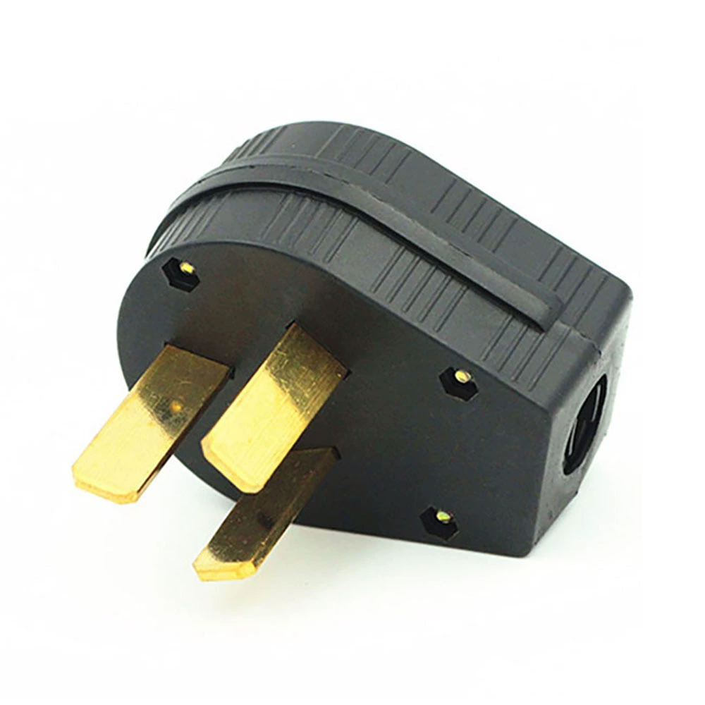 NEMA 10-50P 50A 125/250V американская/канадская трехфазная четырёхпроводная заранее собранная проводка, 3 плоских высокомощных контакта