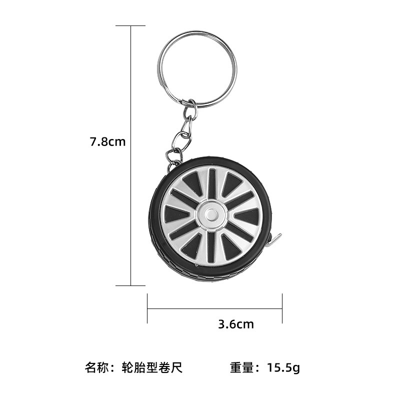 1m ミニ巻尺、ギフト定規、タイヤスチール巻尺、ソースメーカー、在庫あり。|undefined