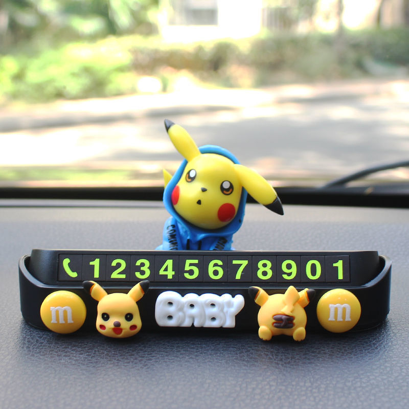 Una palabra Pikachu-negro + suéter Azul (pequeño)