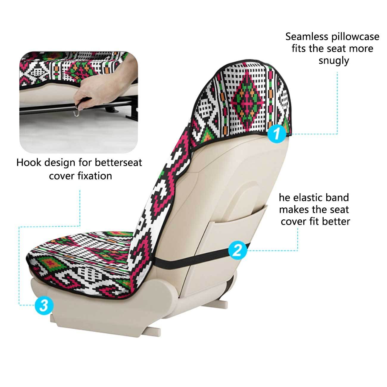 Car seat towel cover front seat protector suitable for gym and exercise, universal for all seasons, car use 31