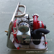 万亿国债火灾扑救便携式灭火水泵森林消防机动泵草原火灾扑火泵