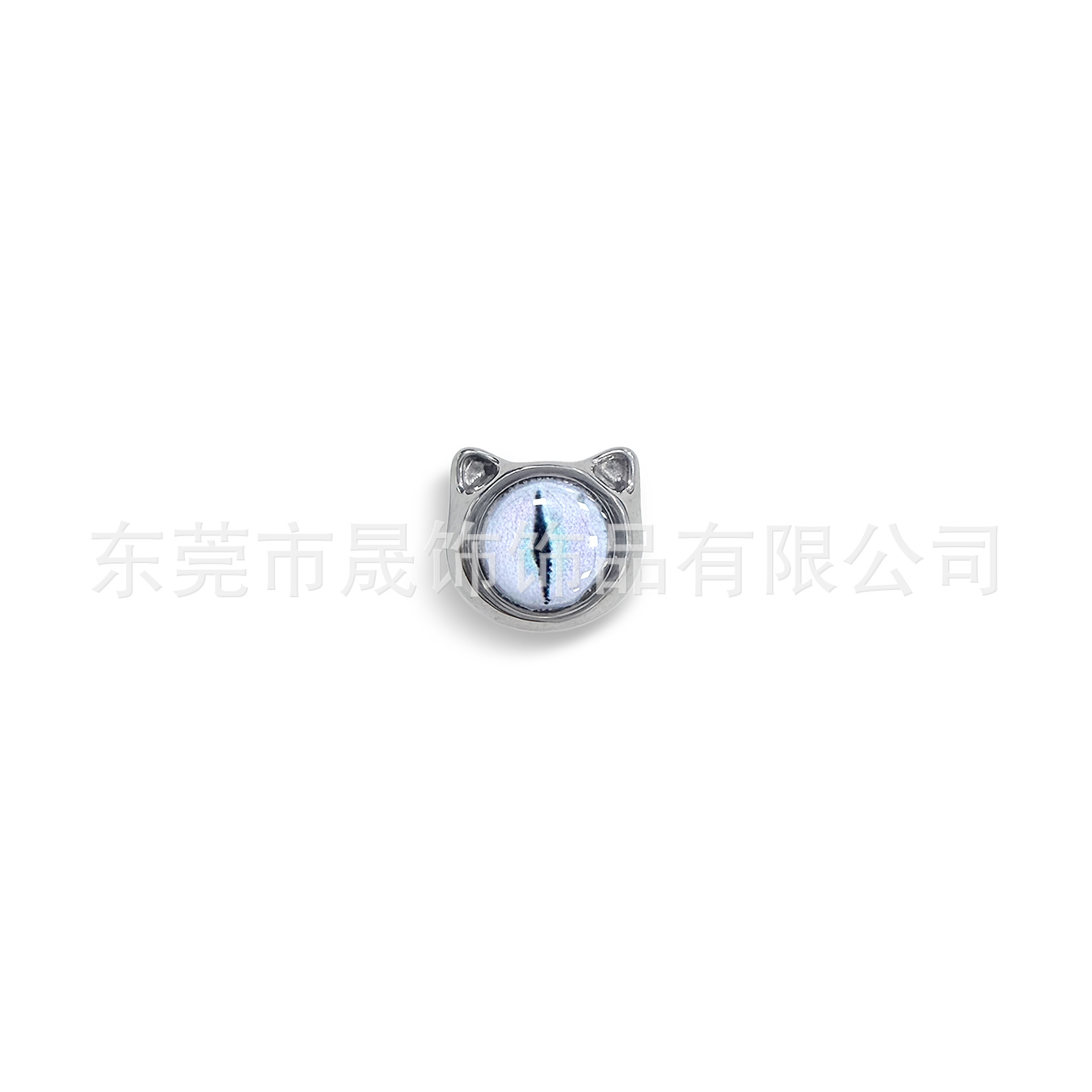 F136钛合金小恶魔猫眼舌钉滴油竖瞳唇钉G23钛人体穿刺饰品舌饰品