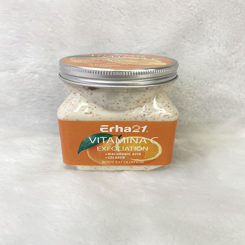 Exfoliante Corporal y Facial 350ml Hidratante para Rostro y Cuerpo