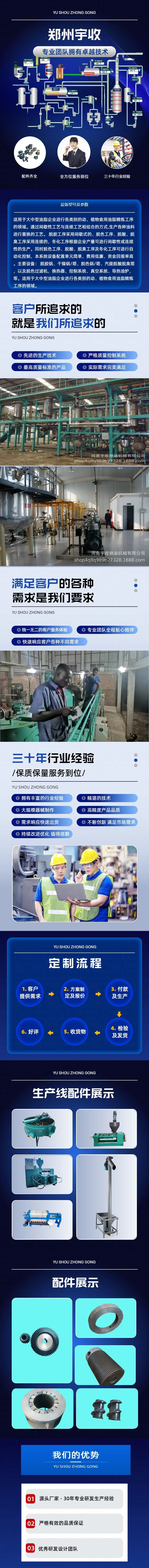 油脂精炼生产线详情页