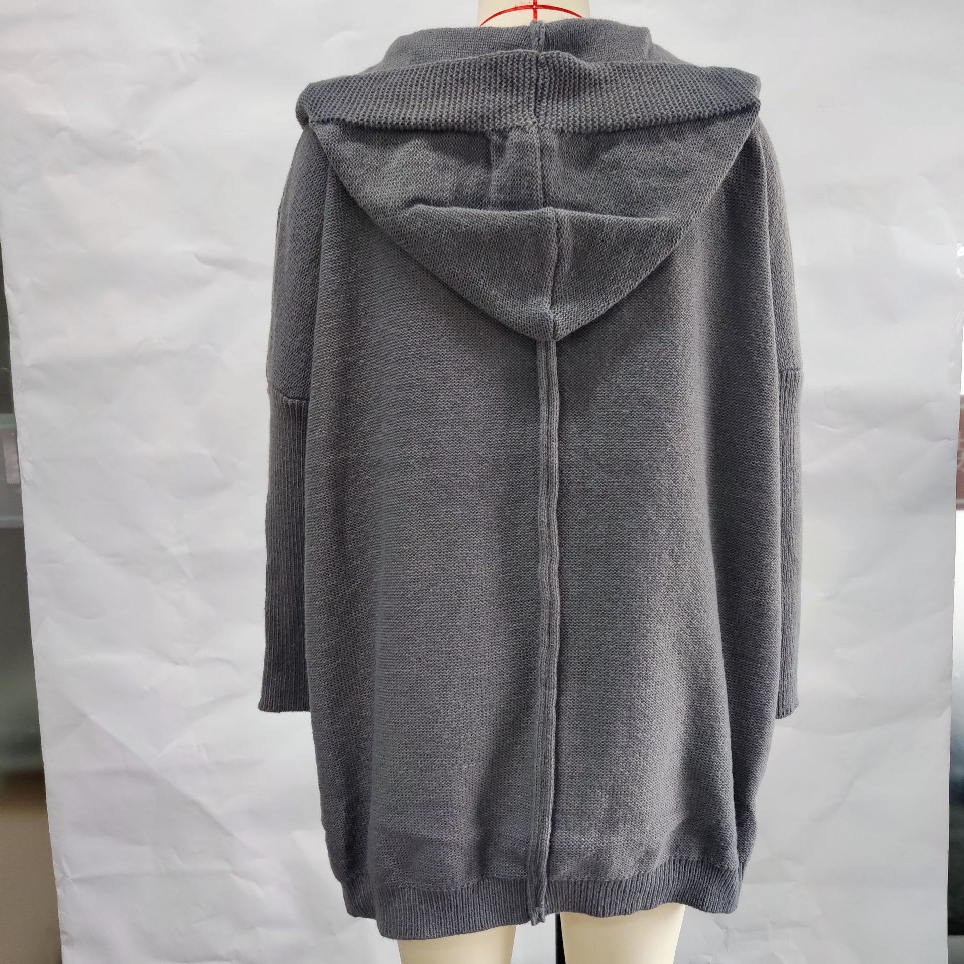 Women's Gender Streetwear Style Wholesale Women's Streetwear Solid Color Long Sleeve Sweaters & Cardigans