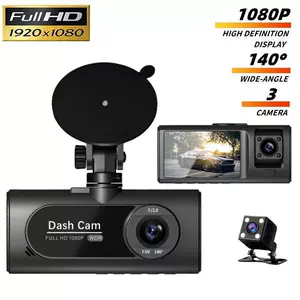 Avtomobil üçün 3 qeydli 1080P WiFi infraqırmızı HD videoregistrator