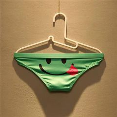 Factory Direct Sale Men's Personality Printed Triangle Pants Cotton Low-Waist Autumn/Winter Fashion Student Youth Sexy Cross-Border Trend