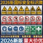 全套吸烟新国标警告标识牌
