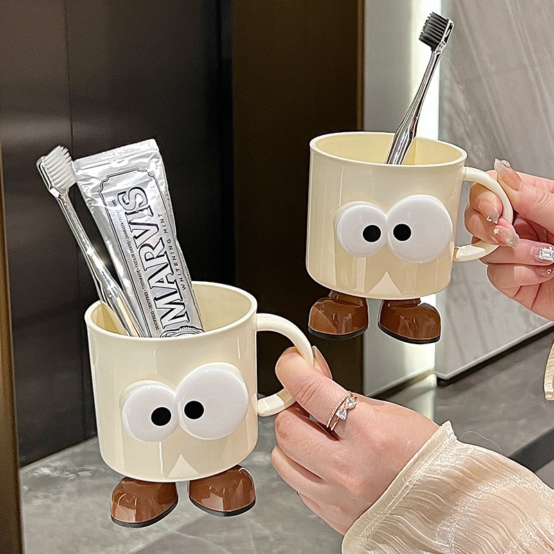 Dekorativ tandborstmugg för studenter och par badrum_voghion.com