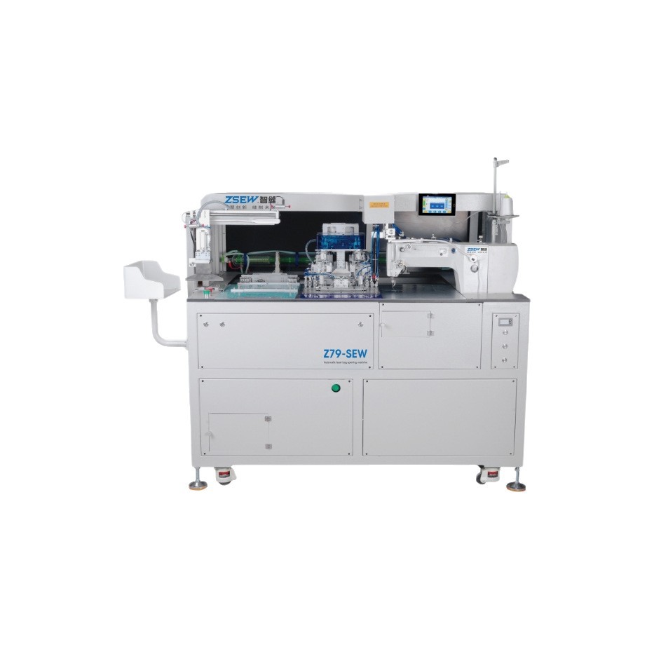 Máquina de apertura láser automática inteligente, máquina de apertura de bolsa general para tela gruesa y delgada, máquina de apertura de bolsa automática de bolsillo de labio único y doble