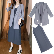 哺乳装哺乳套装春秋外出时尚哺乳衣辣款连衣裙喂奶期夏季产后外穿