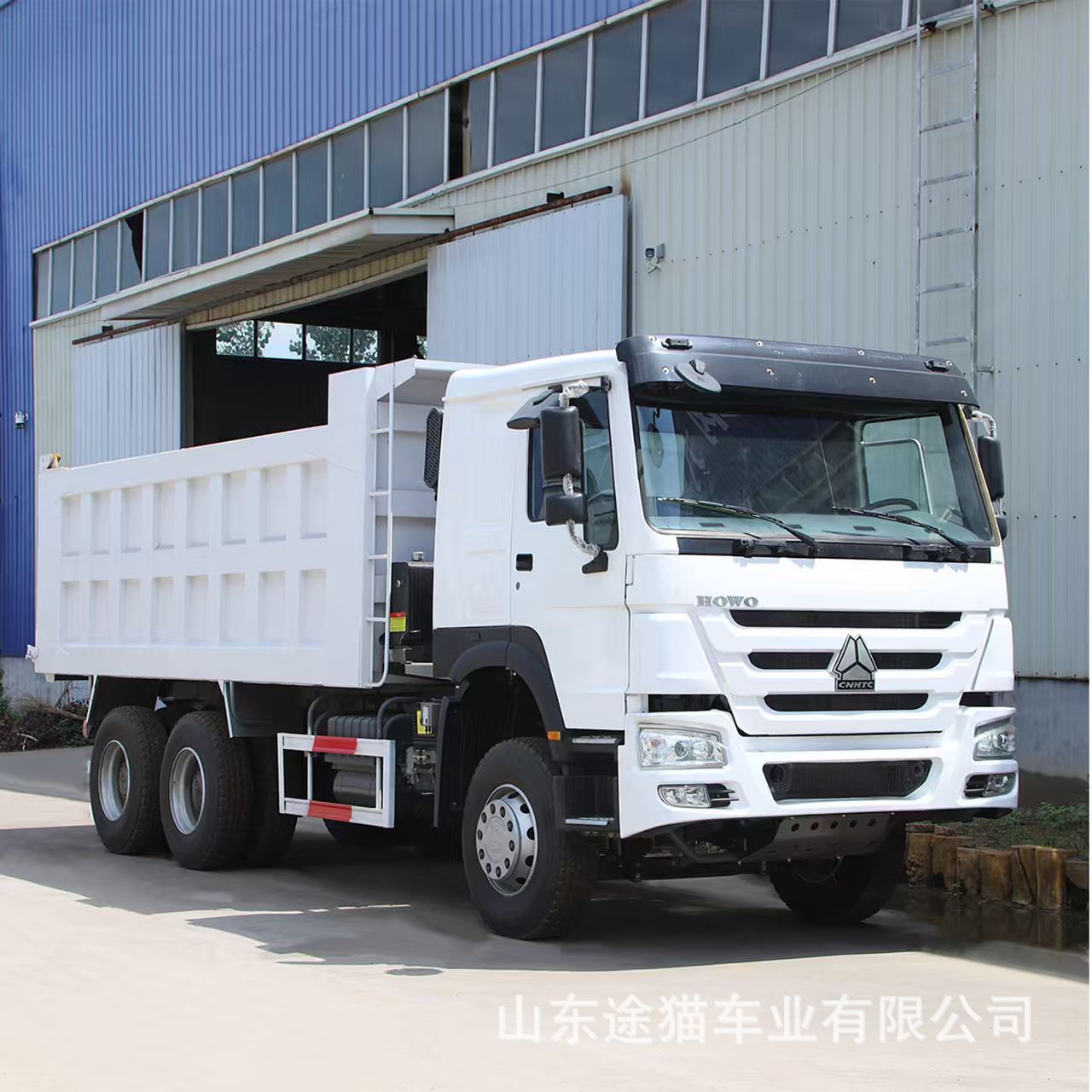 Sinotruk Howo Cargo Truck, Logistics Transport Rear-Dump Self-Unloading Dump Truck for Transporting Gravel and Earth