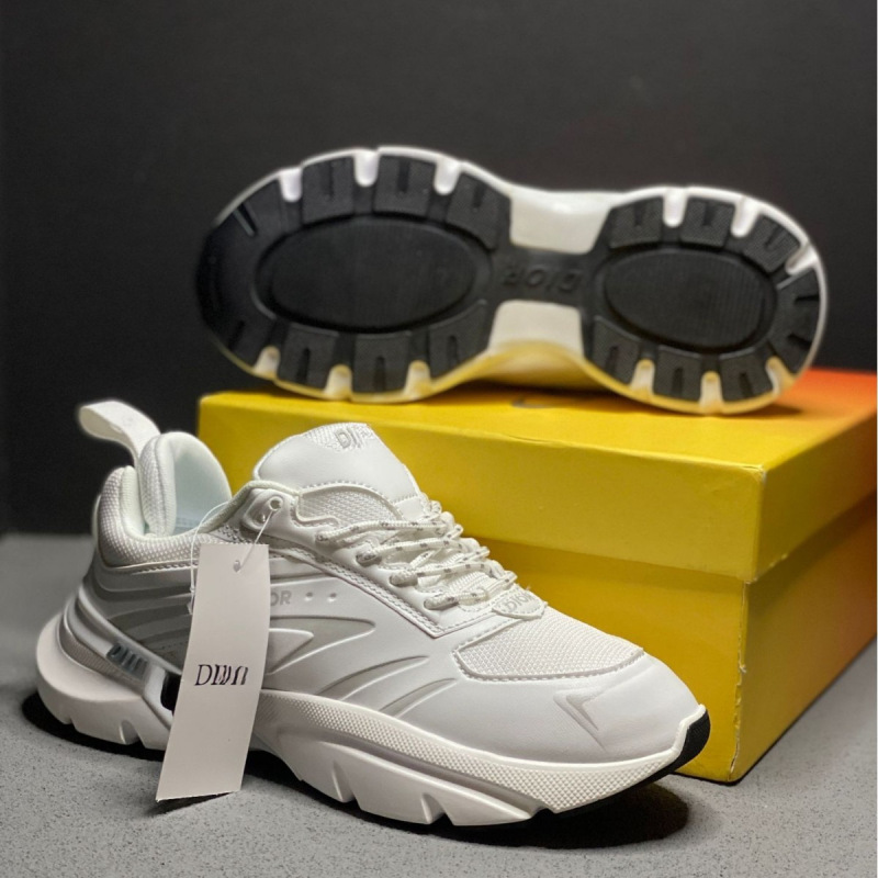 D Brand B44 New Couple Sports Shoes, Brand New Classic Tennis Shoes, Fashionable Genuine Leather Dad Shoes for Men and Women