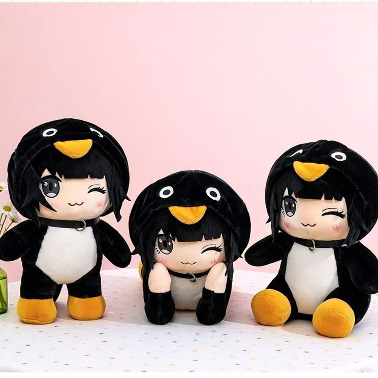 Arknights Popular Plush Toy Cute Penguin Transformation Doll Anime Merchandise Doll Arknights Popular Plush Toy Cute Penguin Transformation Doll Anime Merchandise Doll