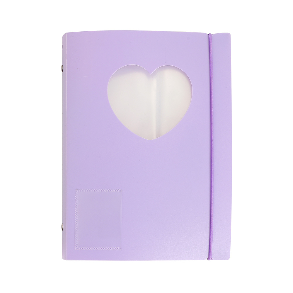 A5 helado de seis agujeros de hojas sueltas álbum Polaroid álbum 3 pulgadas 5 pulgadas Foto aidou álbum pequeño libro de almacenamiento de tarjetas para las mujeres