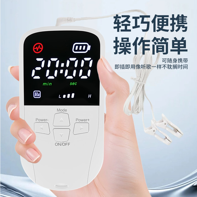 Microcorriente de pulso portátil CES estimulador de sueño instrumento de sujeción auditiva ayuda a dormir descompresión profundo sueño profundo