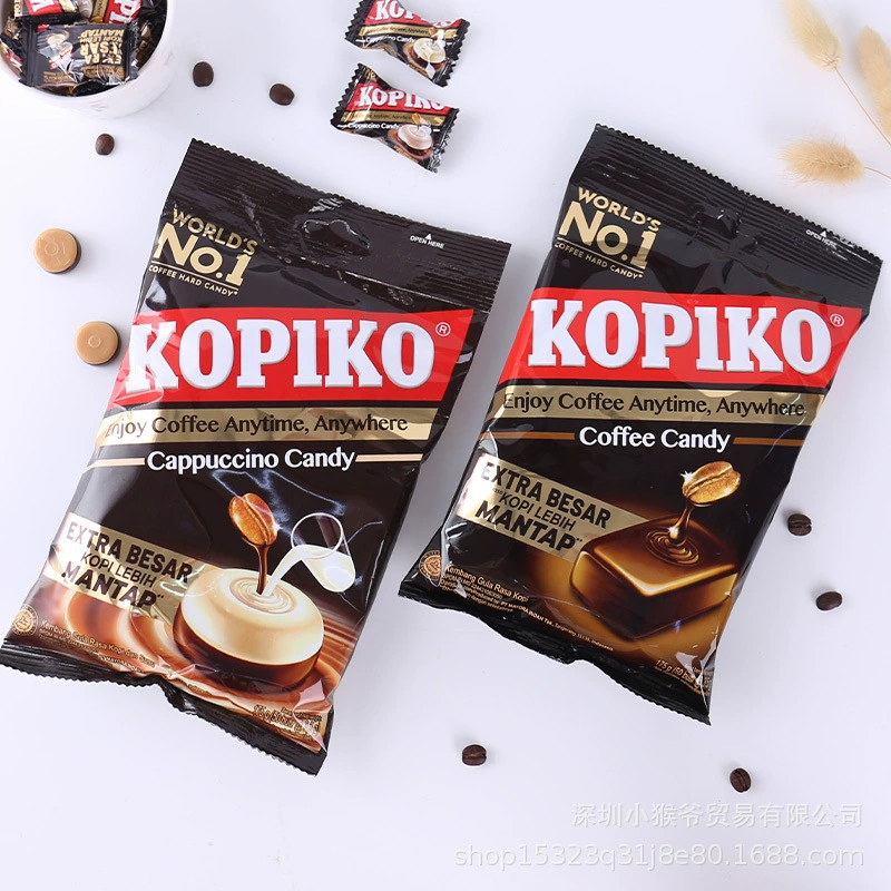 Импортированный Kopiko кофе с сахаром 140 г пакет свадебные свадебные счастливые конфеты детские сеть красные закуски оптом