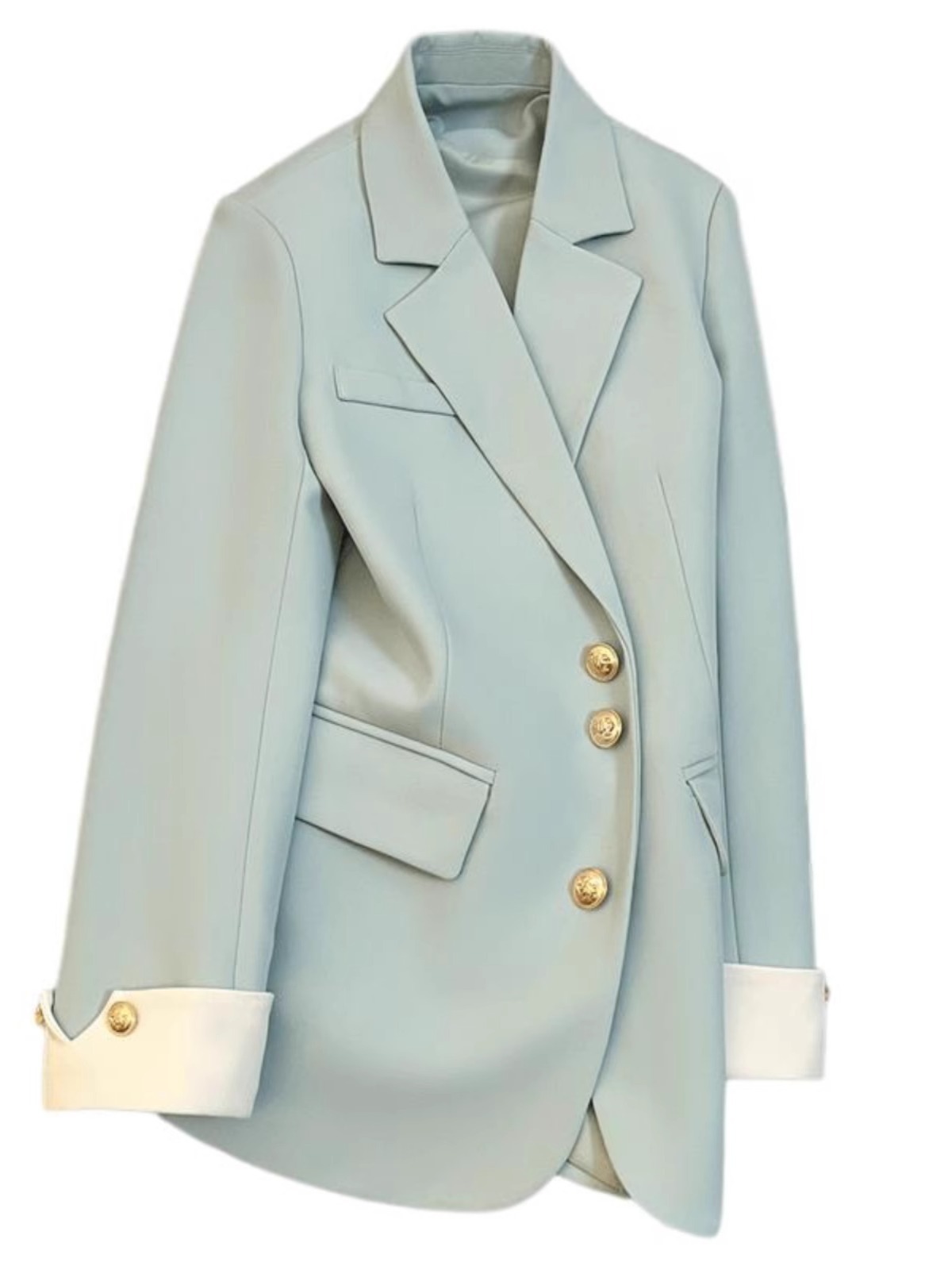 Women's Clothing Lake green super good looking high end suit jacket for women spring new style street blasting stylish design top_voghion.com
