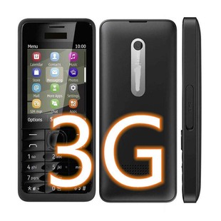 Cross-border foreign trade 301 3G single card non-smart button straight student elderly machine mobile phone