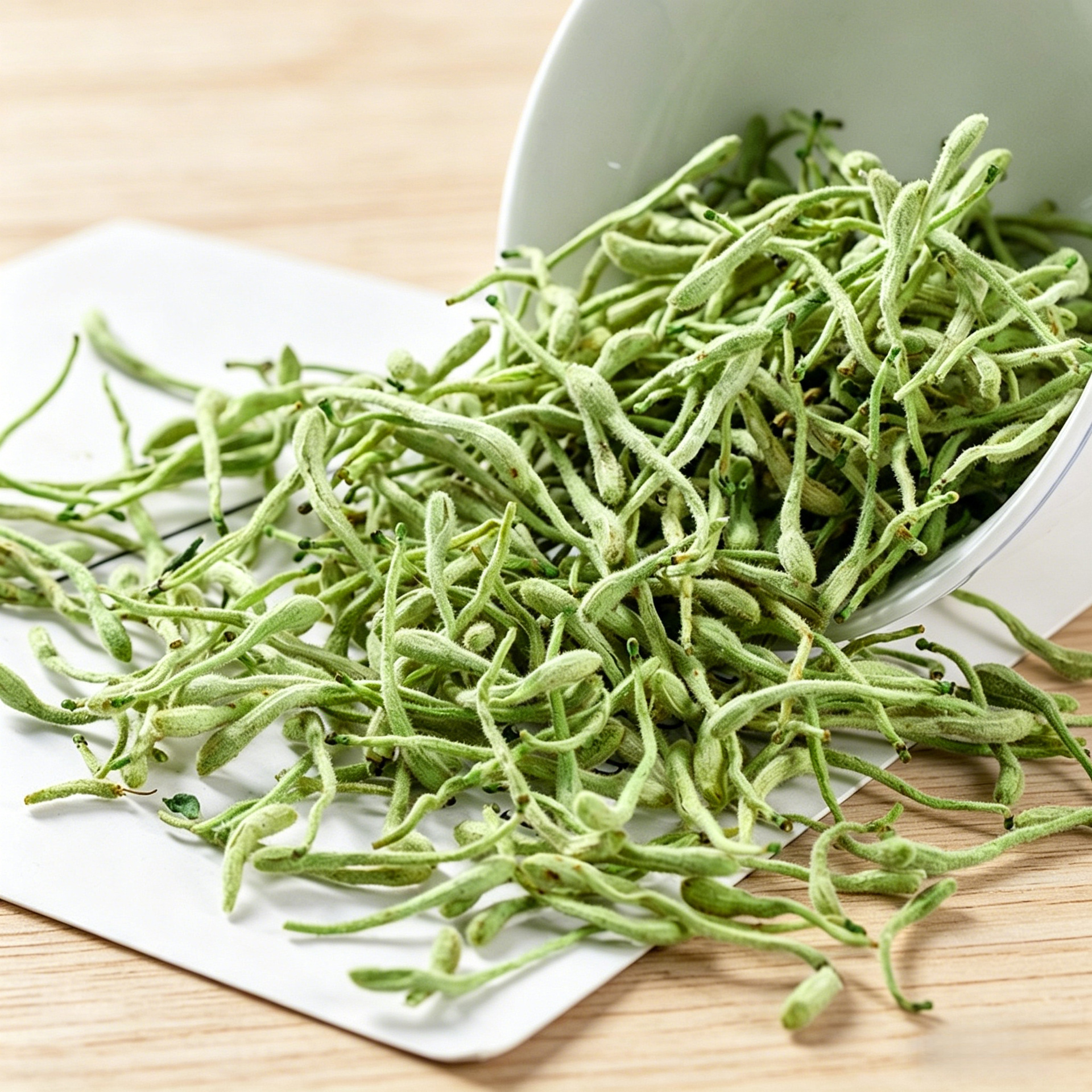 Dried Honeysuckle Flower Jin Yin Hua 500g Loose Herbal Tea Ingredient Traditional TCM Herb preparation