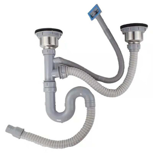 OD59 wholesale kitchen stainless steel sink drain accessories, sink sink drain pipe, filter basket partition