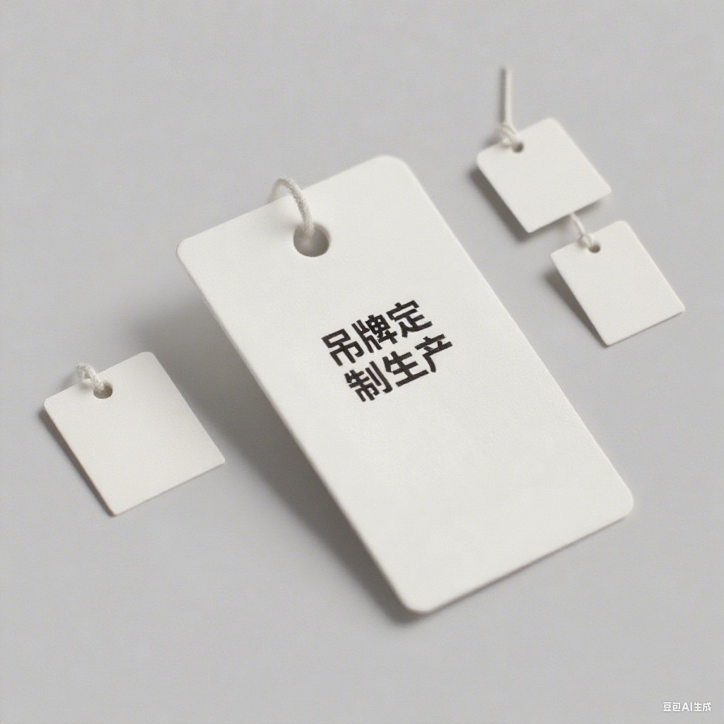 吊卡女装挂牌服装店衣服标签童装合格证牛皮纸黑卡纸异形吊牌设计