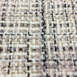 新款 粗纺 秋冬小香风外套布料 大衣面料 批发