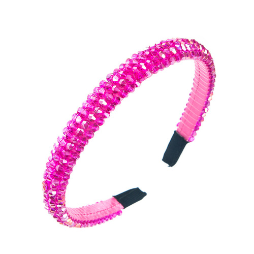  hair hoop in Europe and the web celebrity hot style line weaving series crystal hair hoop ins han edition advanced head band