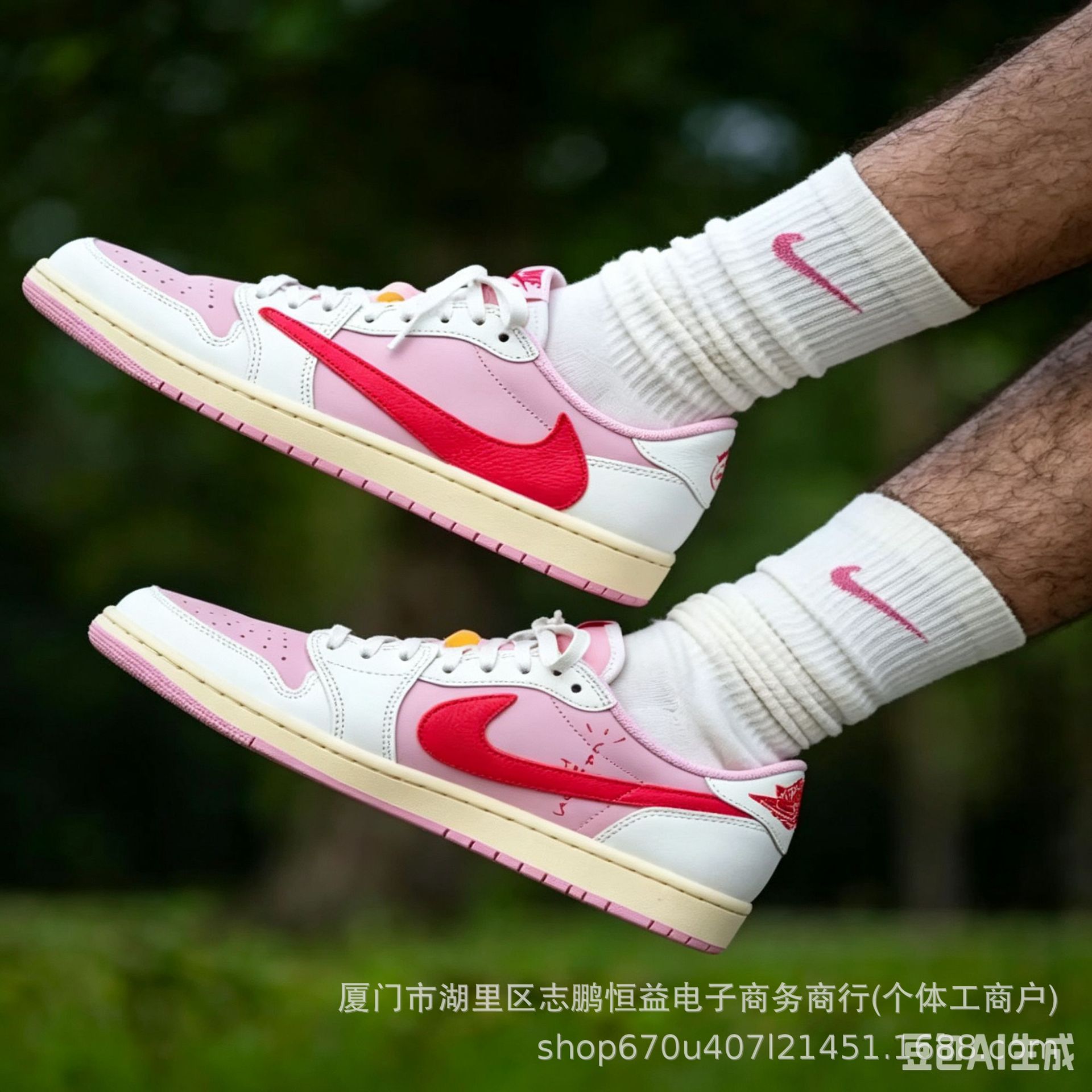 High-Quality Original Sneaker Series from Putian, Aj1 Lightning Reverse Hook Mocha Dark Brown Black Warrior Jordan 1 Cross-Border Low-Top Shoes