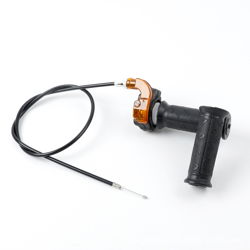 Mini Motorcycle Accessories 47/49Cc Atv Off-Road Four-Wheel Visual Handlebar Cover Throttle Cable Black