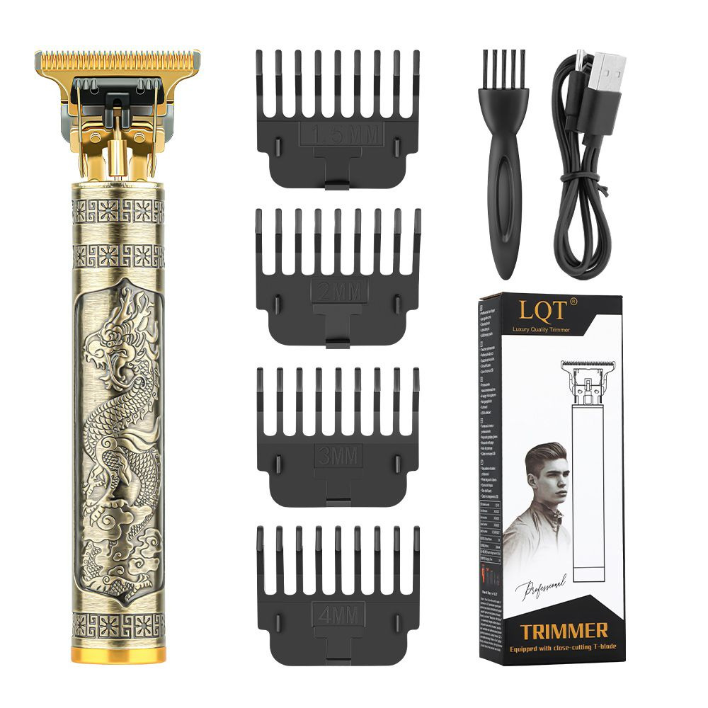 Cortadora de pelo eléctrica, recortadora de pelo recargable por USB, cortadora de pelo profesional para peinar, tallar y recortar el cabello.